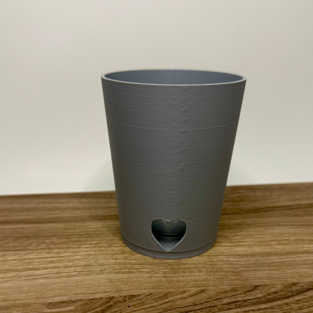 Pot auto-arrosant avec niveau d'eau