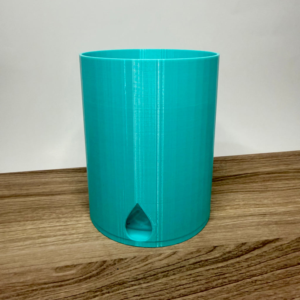 Pot auto-arrosant avec niveau d'eau