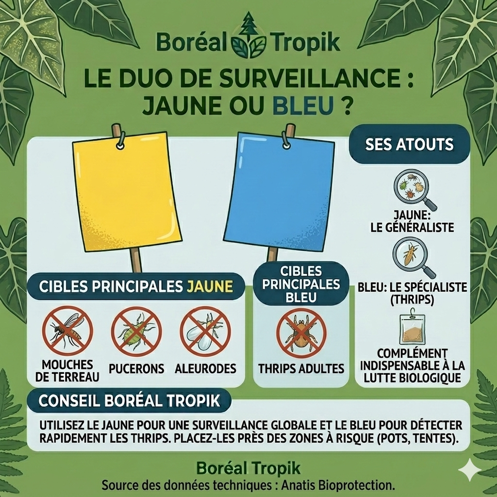Pièges collants