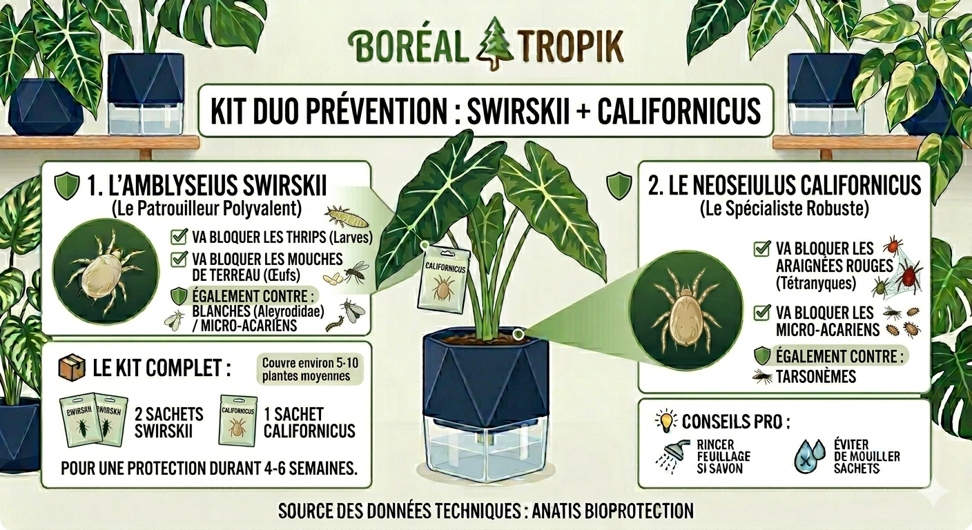 Duo Bouclier Global — Swirskii + Californicus
